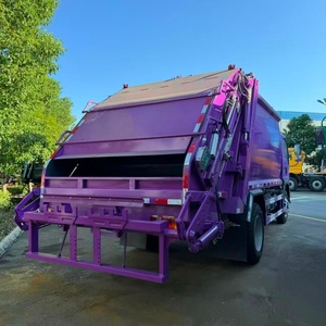 HOWO รถขยะดีเซล8-10cbm ทำความสะอาดใหม่4*2รถขนขยะบีบอัด6ล้อ - Product Image 3