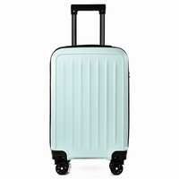 Nouvelle Valise Unisexe Haut de Gamme 2025 en PP, Grande Capacité, Couleur Unie Simple, avec Roues Pivotantes pour Voyage
