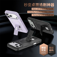 Étui de protection magnétique anti-chute tendance pour OPPO Reno 15F 14F 13F 15C 15 14 Pro Max A6X A6 Pro avec support de téléphone