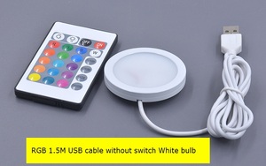 Design moderne RGB3W 5V LED Veilleuse Ultra-Mince <span class=keywords><strong>Tuo</strong></span> Z Lampe Imprimée pour Bibliothèque Veste de Vin IP44 3D Imprimé Cabinet Lights - Product Image 2