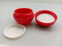 8G Abs Plastic Lege Kersenfruitvormige Container Schattige Kinderhuidverzorgingscrème Pot Voor Cosmetica En Kinderen