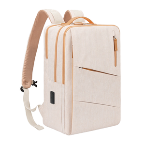 Royaa T1022 Expandable Travel <b>Laptop</b> <b>Backpack</b>-Durable 20-39L Large Capacity Waterproof Polyester Minimalist Business Casual - Product Image 2