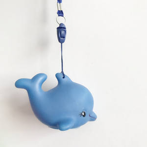 Diseño creativo de juguetes calientes Cordón de plástico/silicona Luz nocturna flash colorida con delfines Ballenas Juguete iluminado EN71 - Product Image 1