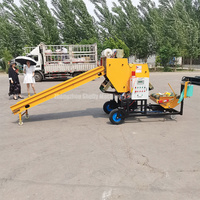 Machine à fabriquer des balles de foin, machine à emballer le foin, mini-rouleau rond de 60 kg, machine à emballer l'ensilage