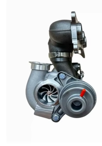 AUFERAY Billet Wheel Twin <span class=keywords><strong>Turbo</strong></span> 19T TD04 Nuevo turbocompresor de accionamiento derecho para <span class=keywords><strong>BMW</strong></span> 135i 335i N54 3.0L Números de pieza 4913107000 - Product Image 4