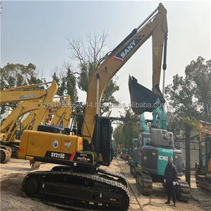 Marcas de China, buena calidad, excavadora de segunda mano Sany SY215C, oruga hidráulica de 21 toneladas, excavadora SANY 215 usada - Product Image 1