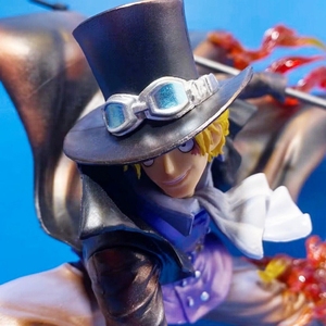 One P IU Resonance Fire Fist Sabo Revolutionary Army GK Figure Model Display Statue Anime Merchandise <strong>Collectible</strong> - Product Image 2