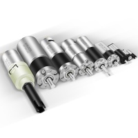 Moteur à engrenages planétaires CC à couple élevé 5v 6v 22mm pour éclairage de bateau