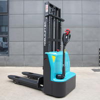 Chariot élévateur électrique transpalette NOBLELIFT PSE15L-C neuf avec moteur DC, pour usage intérieur/extérieur
