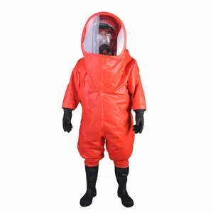 China Full Enclosed Heavy Duty Chemical Protection Suits