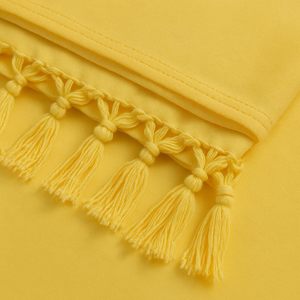 Manta de algodón premium suave y cálida con flecos para cama, dormitorio, hogar y comodidad diaria - Product Image 4