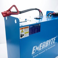 Batterie au lithium pour chariot élévateur de stockage frigorifique -30 ° C à 55 ° Pack de batteries LiFePO4 à large plage de température C