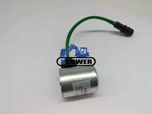 Bobine solénoïde de vanne de commande de système hydraulique Xpower 0696-06-00 186-1525 06960600 pour tracteur, chargeuse, niveleuse 6 mois - Product Image 3