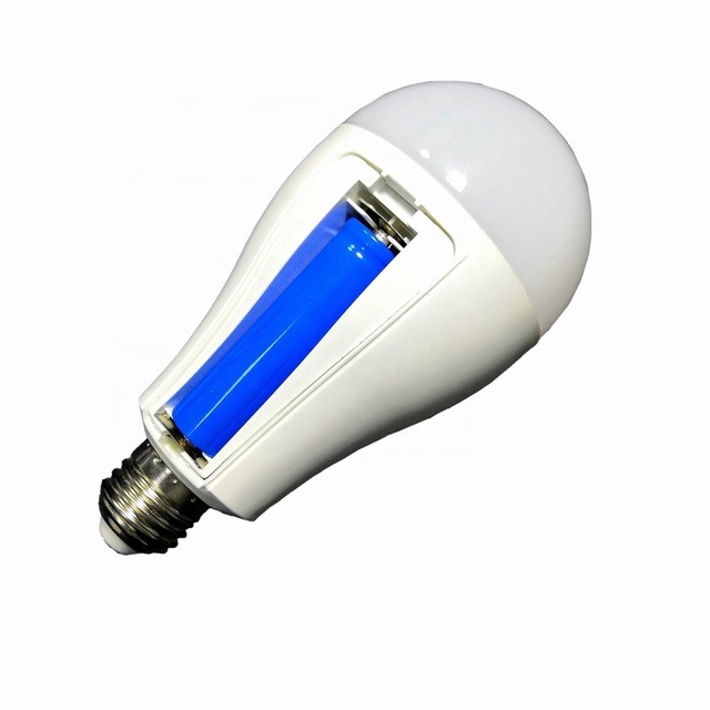 Portable Emergency Rechargeable Led Bulb Light 2*lithium Battery 3-5hrs Backup Time