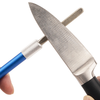 Mini stylo d'affûtage portable, bâton d'affûtage, pierre à aiguiser les couteaux