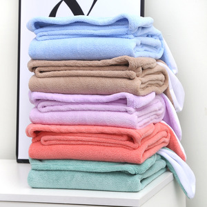 Toalla de Baño Infantil con Capucha, Manta de Coral para Bebé, Diseño de Dibujos Animados, Suave y Absorbente, con Bordes Bordados, Cojín de Baño - Product Image 4