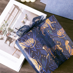 Wholesale 80g Coated Silicone Art <b>Paper</b> <b>Tissue</b> 43*300cm Gift Luxury Custom Packaging <b>Wrapping</b> <b>Paper</b> Roll - Product Image 2