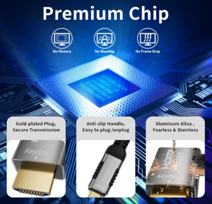 Câble <span class=keywords><strong>HDMI</strong></span> à angle droit mince de Type C à 90 degrés 4K60Hz Câble adaptateur <span class=keywords><strong>USB</strong></span> C <span class=keywords><strong>vers</strong></span> <span class=keywords><strong>HDMI</strong></span> Compatible avec Thunderbolt 3/4 pour ordinateur portable - Product Image 3