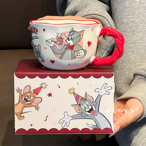 <span class=keywords><strong>Taza</strong></span> de Cerámica de Dibujos Animados de <span class=keywords><strong>Disney</strong></span> con Asa y Relieve <span class=keywords><strong>3D</strong></span>, <span class=keywords><strong>Taza</strong></span> de Café y Leche para Uso Doméstico, Escolar y Regalo de Navidad - Product Image 4