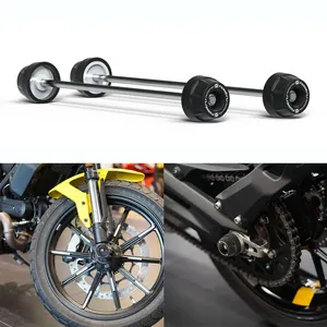 Cubierta Protectora del Eje de la Rueda de la Motocicleta para <span class=keywords><strong>DUCATI</strong></span> <span class=keywords><strong>Scrambler</strong></span> 800 Cafe Racer / <span class=keywords><strong>Icon</strong></span> 2017-2025 - Product Image 2