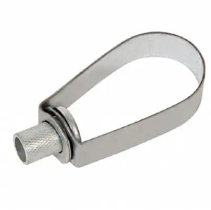 China Factory Pear Shaped Hinged Pipe <b>Clamp</b> with Zinc Plating - Product Image 2
