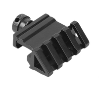 Pièces de fraisage et de tournage de métaux de précision personnalisées OEM Support biseauté à 45 degrés Modification de lampe de poche électrique Rail de guidage latéral