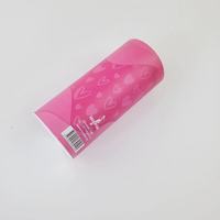 Boîte à mouchoirs cylindrique en carton recyclé écologique avec logo imprimé personnalisé et fermeture magnétique pour les chambres d'hôtel
