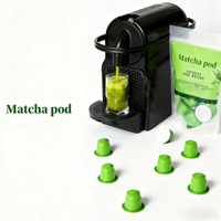 Capsules de Matcha d'Usine, Dosettes de Thé Vert Matcha, Capsules Matcha