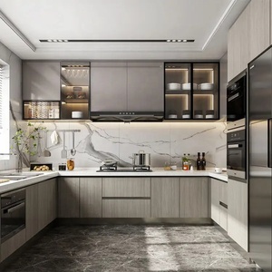 CBMMart australien pré-assemblé moderne design abordable <span class=keywords><strong>menuiserie</strong></span> de cuisine placard meubles de cuisine armoires de cuisine - Product Image 1