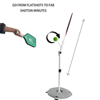 Entrenador de Pickleball Multifuncional de Alta Calidad para Niños, Rebotador Ajustable 360°, Ayuda Profesional para Entrenamiento de Tenis