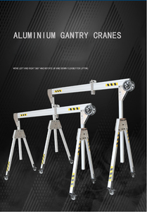 Grúa Móvil de Aluminio de Altura Fija Personalizada de 8t Ajustable para Manejo en Almacenes - Product Image 2