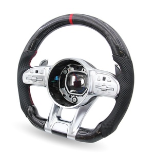 Volante de Fibra de Carbono Forjado Automáticamente de Primera Calidad para Mercedes Benz W04 W116 W117 W118 - Product Image 3