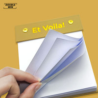 Bloc-Notes autocollant déchirés pour Do, personnalisé, note adhésive