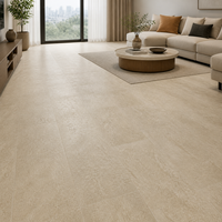 Revêtement de sol SPC imperméable WYRAX Rental Renovation Beige 6 mm, système de clic, pour usage intérieur, décoration de sols pour commerces et bureaux