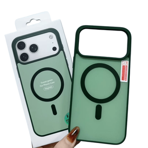 Funda Magnética con Bloques de Color y Tacto Sedoso para iPhone 13 14 15 17 11, Compatible, Antigolpes, Mate, Antideslizante - Product Image 3