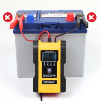 Chargeur de batterie intelligent à 7 étages pour 12.6V Lithium Ion 12V 6A 24V 3A Plomb-acide et moto LiFePO4