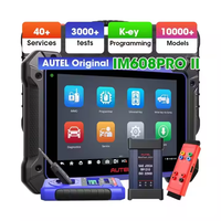 Alat Diagnostik Universal Maxiim IM608II Pro IMMO, Pemrogram Kunci Mobil, Scanner, Android OS, Konektivitas Nirkabel, Garansi 1 Tahun