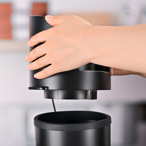 T Electric Coffee <span class=keywords><strong>Knock</strong></span> <span class=keywords><strong>Box</strong></span> Boîte de frappe en plastique Nettoyeur de café automatique Boîte porte-filtre - Product Image 4