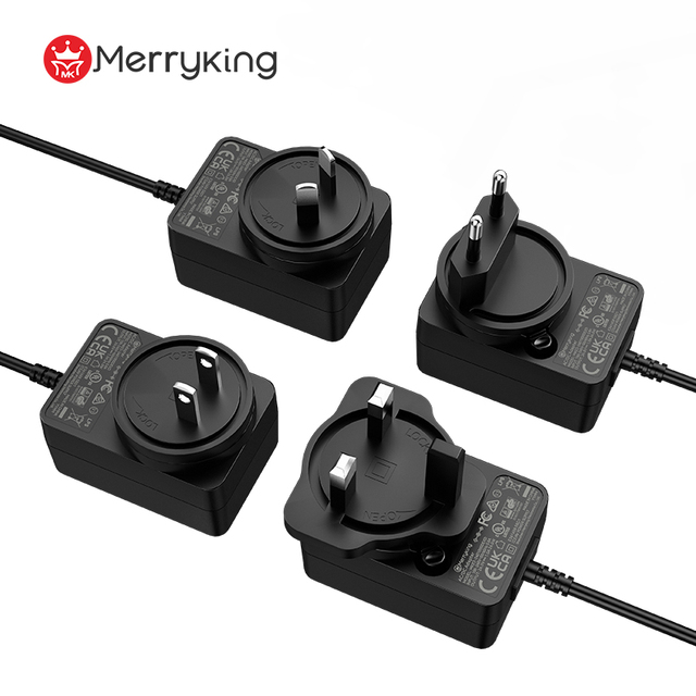 5V 4A Power Supply Adapter interchangeable plug 20W 5 V 4A 3A 2A 1A Replacement Power Adapter for Security Camera Baby Monitor