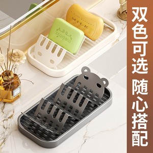 Draining Rack For Sink Corner <b>Storage</b> <b>Kitchen</b> Multifunctional Organizer M Size Oval Shape - Product Image 4