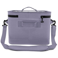 Sac isotherme souple moderne en TPU, imperméable, avec bandoulière, pour glaçons réutilisables, garde les aliments, la bière et le déjeuner au frais pendant 72 heures, idéal pour la plage