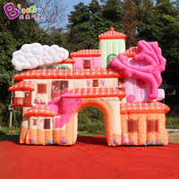 Château gonflable de conception nouvelle, équipement d'amusement intérieur, château gonflable pour événements, décoration