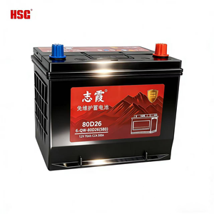 <span class=keywords><strong>Batterie</strong></span> 12V au plomb scellée sans entretien 80D26L 55-70Ah pour voitures <span class=keywords><strong>Peugeot</strong></span>, japonaises et coréennes – Nouvelle production, fournisseur en gros - Product Image 1