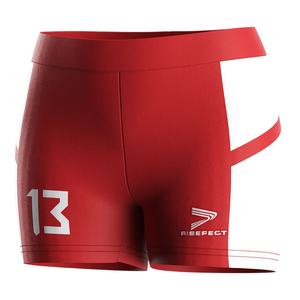 Pantalones Cortos Deportivos de Secado Rápido para Mujer, Leggings de Voleibol Negros de Spandex, Conjunto de Ropa Deportiva para Voleibol - Product Image 1