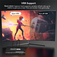 SYONG Carte vidéo USB C 4K 60Hz HDMI USB 3.2 pour capture 2K 144FPS, 1080P 240FPS, capture vidéo en direct pour PS5, caméra, Xbox