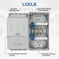 Boîte de dérivation électrique LCELE en plastique ABS PC IP66 S31 60A et 200A, meilleure qualité et bon prix