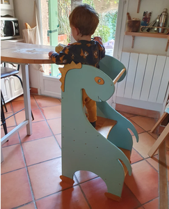 Lit pour tout-petits réglable en bois de style ferme Design moderne pour enfants Montessori - Product Image 6