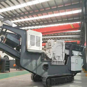 Concasseur à chenilles mobile Rock Track, moteur étanche PLC, équipement de concassage du béton, haute efficacité, faible consommation d'énergie, 800 tonnes - Product Image 3