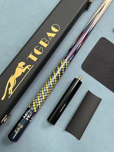 2-Piece Maple Wood Snooker Cue With Carbon Fiber Butt Sleeve And Brass Joint Durable Pool Cue For Snooker - Product Image 1