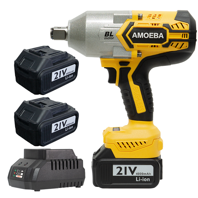 Good Selling Cordless Impact Wrench Set Factory Direct Sale Industrial Grade Multi-functional OEM Customized Power Tool